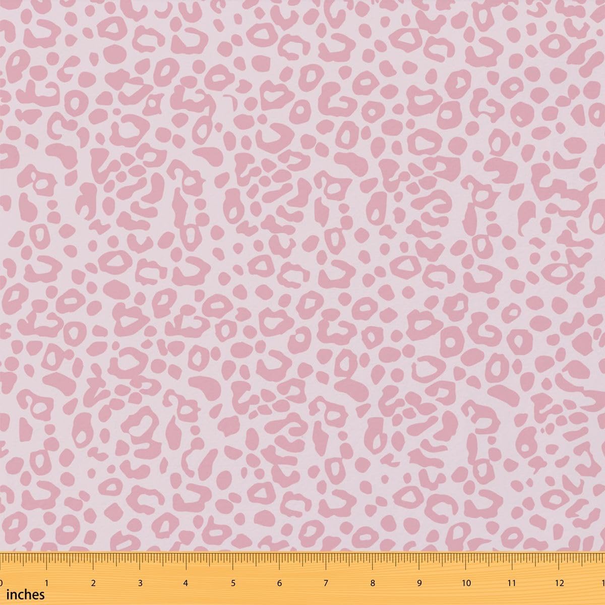 Feelyou Pink Leopard Fabric Soft Brushed 1 Yard
