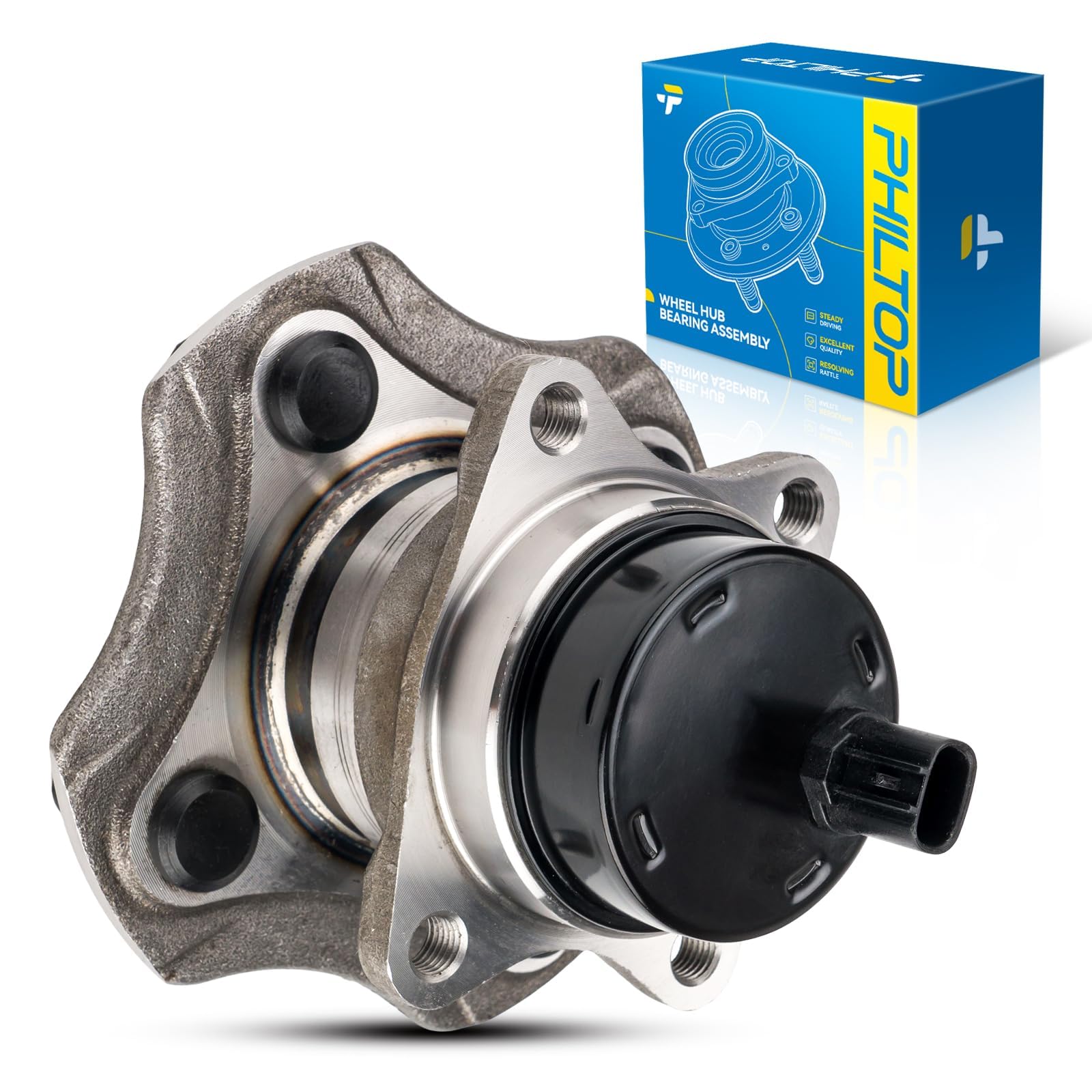 PHILTOP 512209 1x Rear Wheel Bearing Hub Assembly for Scion xB, xA