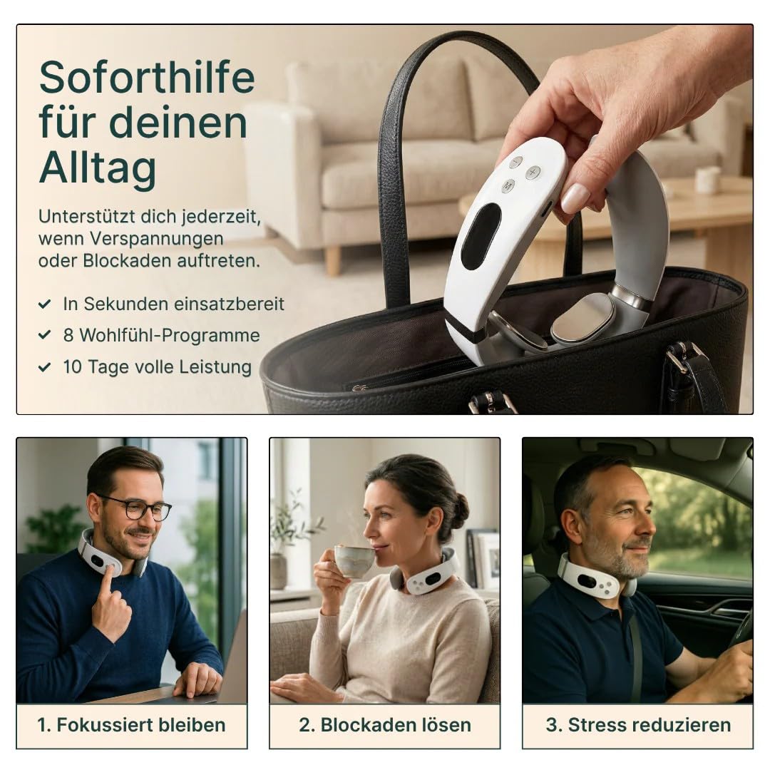 Nurotex Pro 14-in-1 Nackenlösung(Weiß)