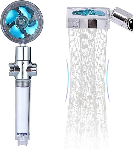 Cabezal de ducha de alta presión con filtros, cabezal de ducha, interruptor de pausa, cabezal de ducha Hydro Jet fácil de instalar, cabezal de ducha