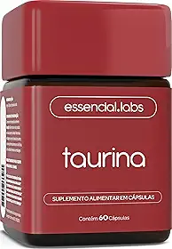 TAURINA COM 1000mg POR DOSE - FÓRMULA AVANÇADA - 60 CÁPSULAS