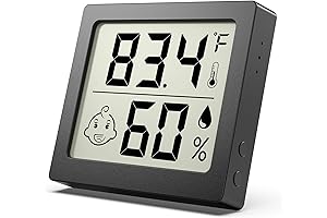 AikTryee Digital Thermometer and Hygrometer: Precise Indoor Temperature and Humidity Monitoring