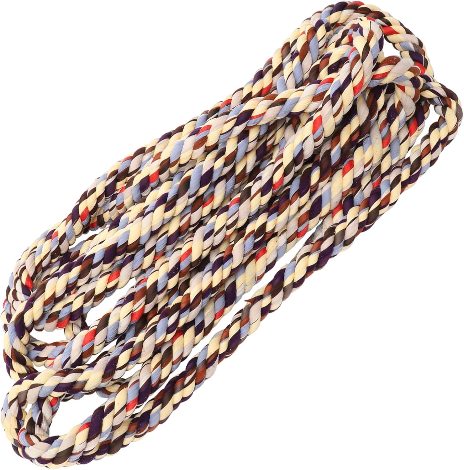 SUPVOX Funny Tug of War Game Rope Colorful Cloth Pulling Rope for Durable and Safe for Outdoor School Parties and Activities Lightweight Design for Easy Handling