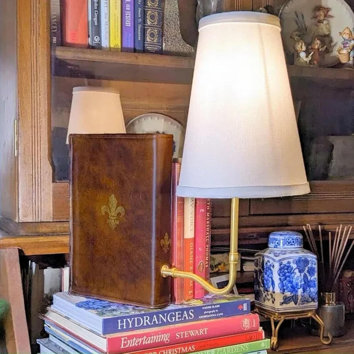 Lampada del Libro, Libro di Design del Libro Vintage Lampada Vintage, la Classica Lampada letteraria, Elegante Luce di Lettura, Lampada da Tavolo da Design in Stile Libro Vintage per libreri