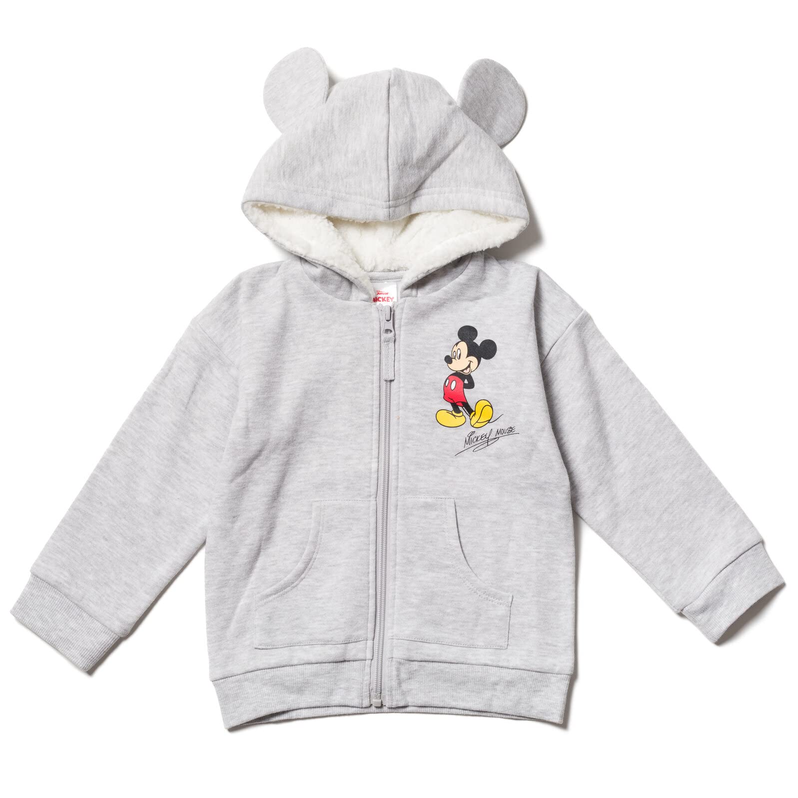 DisneyMickey Mouse Minnie Mouse Lion King Simba Fleece Zip Up Hoodie Newborn to Toddler