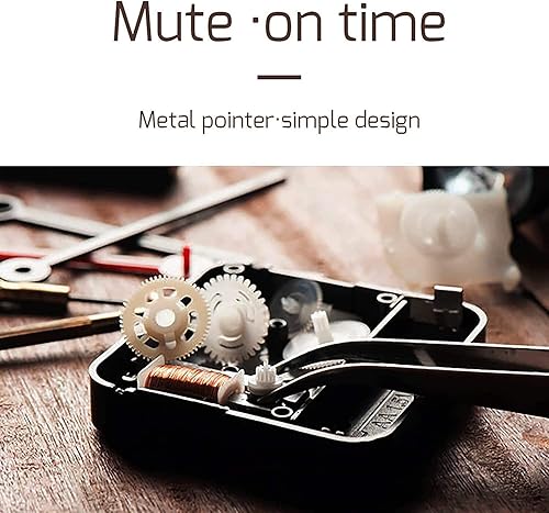 Miniatura 6 de Relojes de escritorio para decoración de mesa, reloj retro de repisa, funciona con pilas para chimenea, sala de estar, dormitorio, oficina,