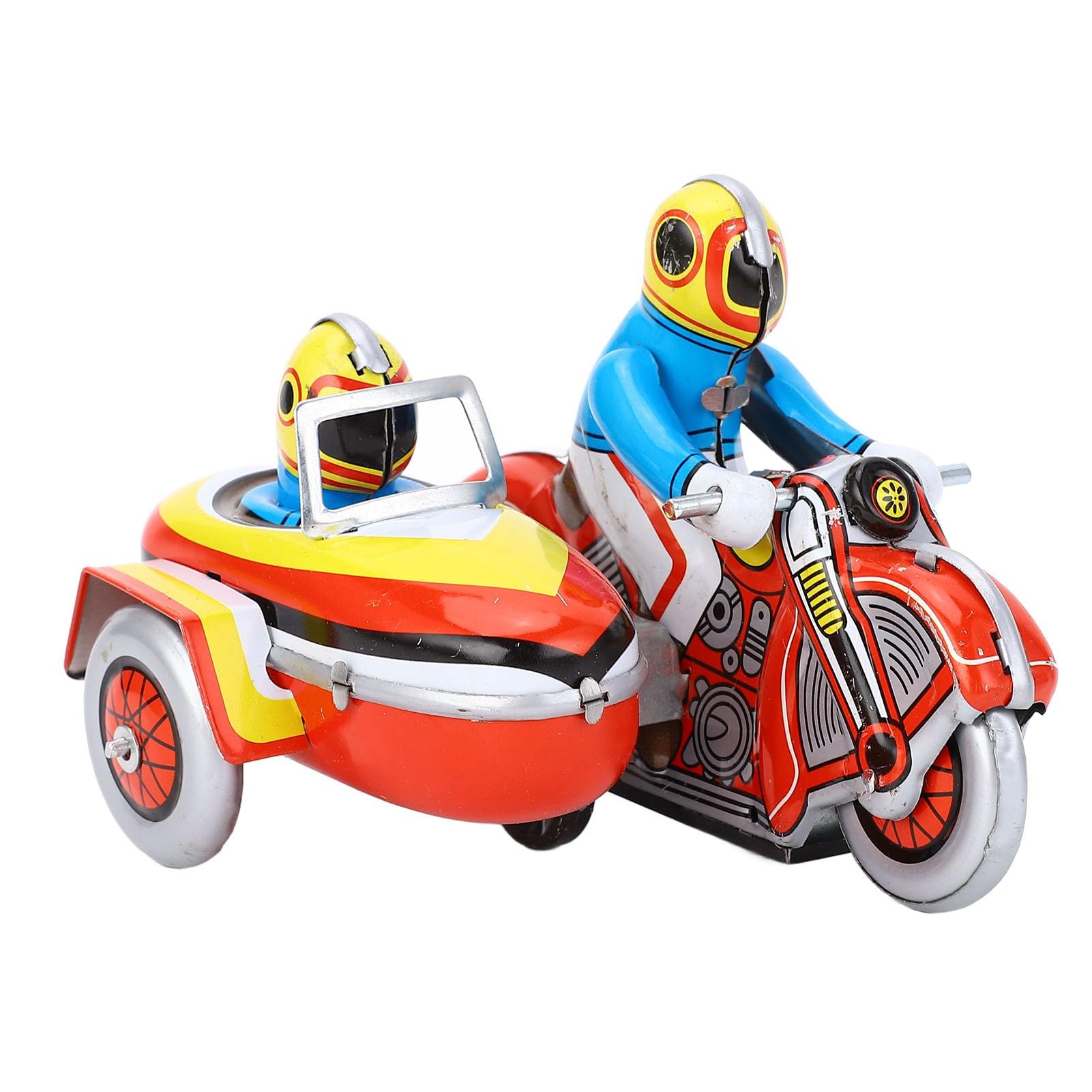 Retro Wind Up Toy, Motorcycle Toy Easy for Christmas
