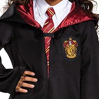 Vista 4 de Capa de Harry Potter, túnica oficial de Hogwarts Wizarding World, accesorio de vestir clásico para niños