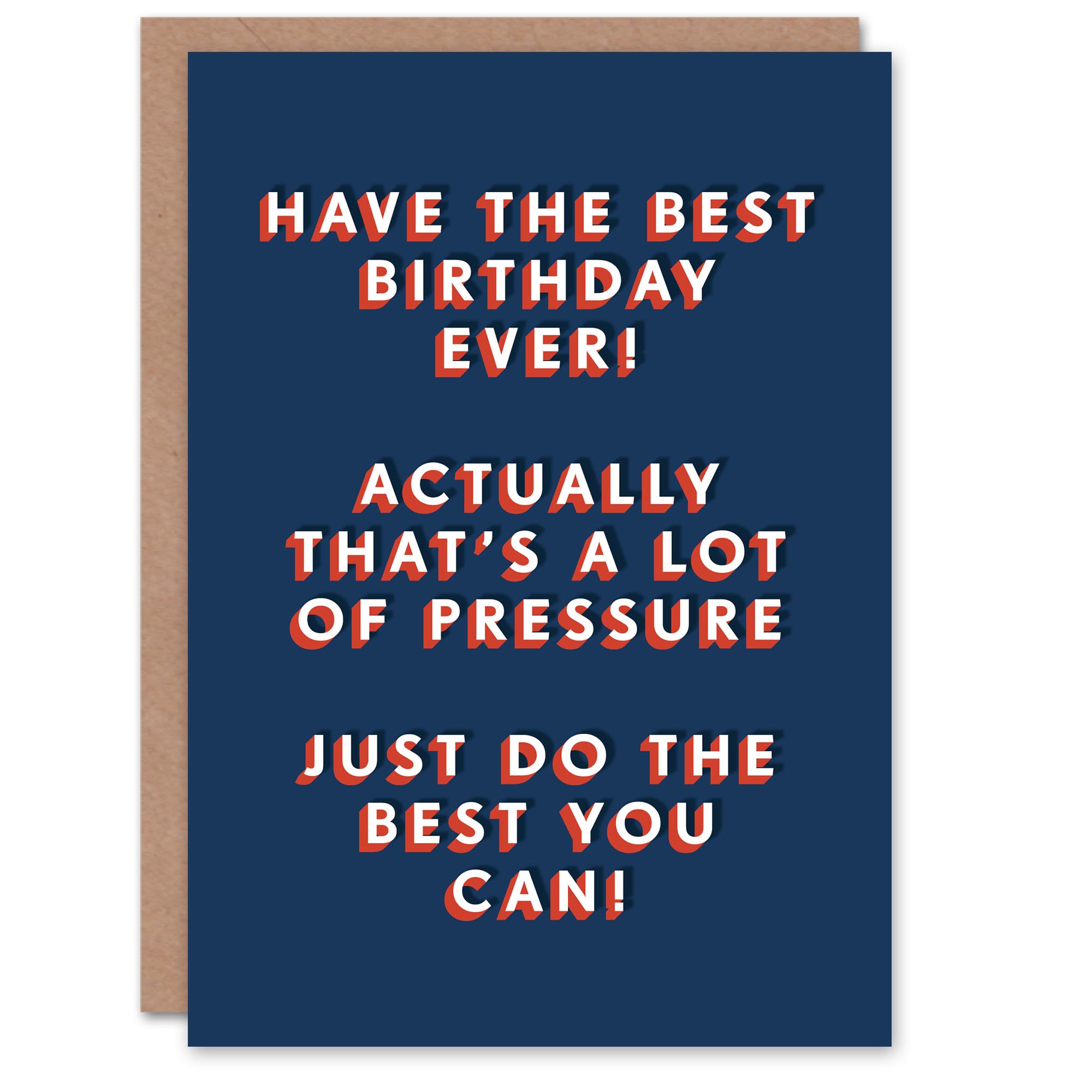 Artery8 Have The Best Day Ever Funny Introvert For Him Birthday Card