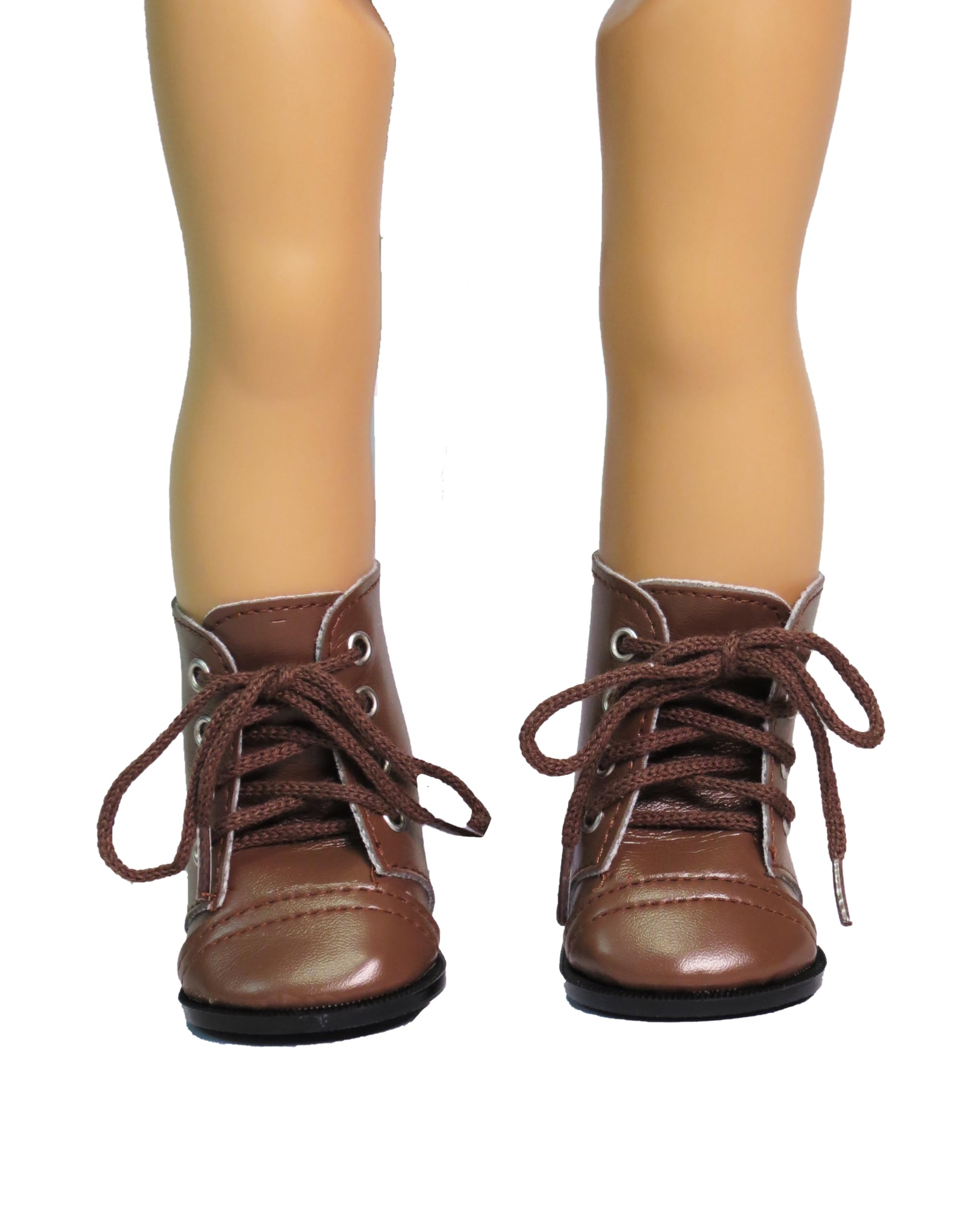 High Top Brown Boots for 18-Inch Dolls | Premium Quality & Trendy Design | Dolls Clothes