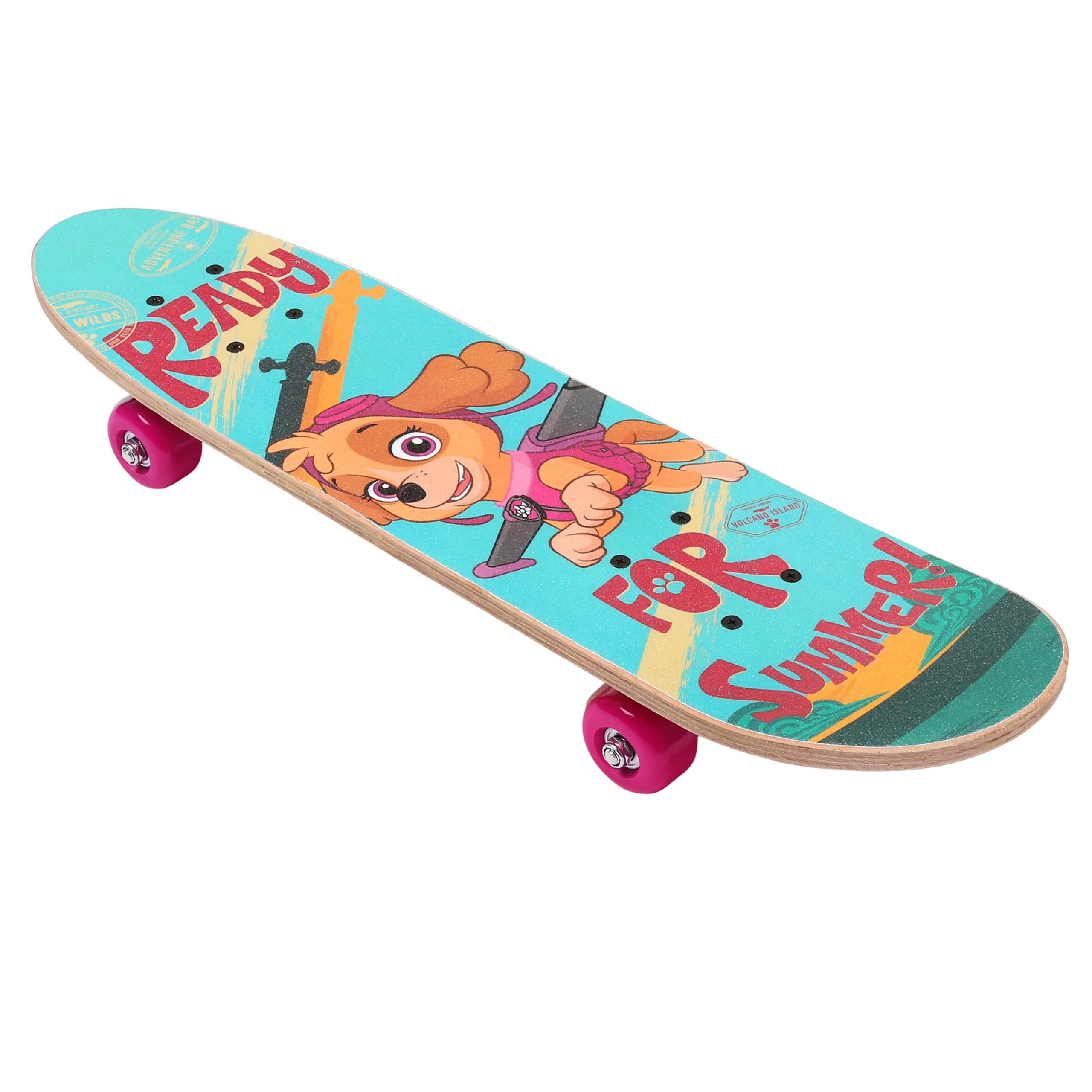 Kinder-Holzskateboard 61cm, rutschfest, leicht und stabil 20-50kg