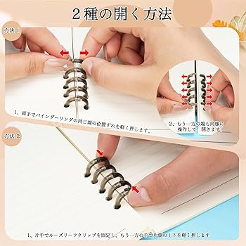 ルーズリーフ（使用済み） Amazon.co.jp: マルマン ルーズリーフ バインダー B5 ダブロック