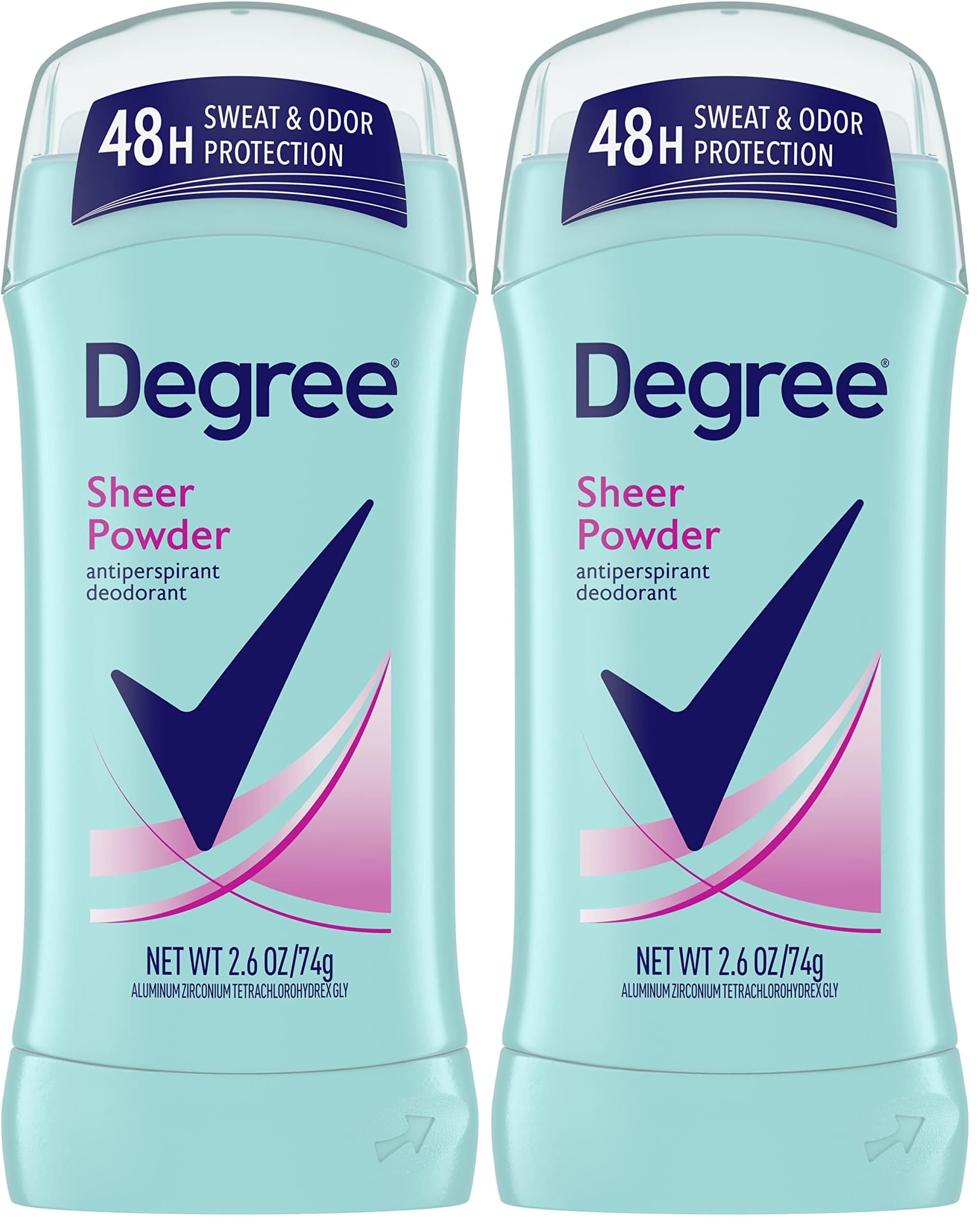 Degree sheer powder / 2.6 Ounce (Pack of 2) / 1 Antiperspirant Deodorant