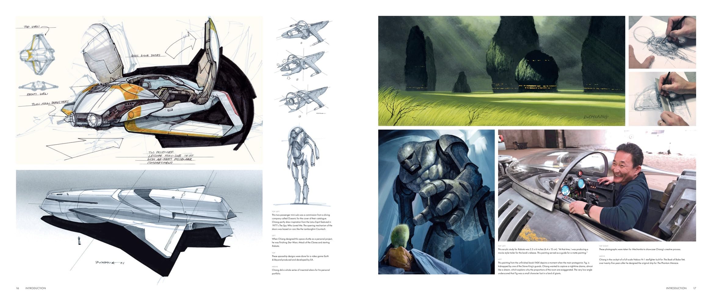 Doug Chiang: The Cinematic Legacy (Volume I) & The Star Wars Legacy (Volume II)