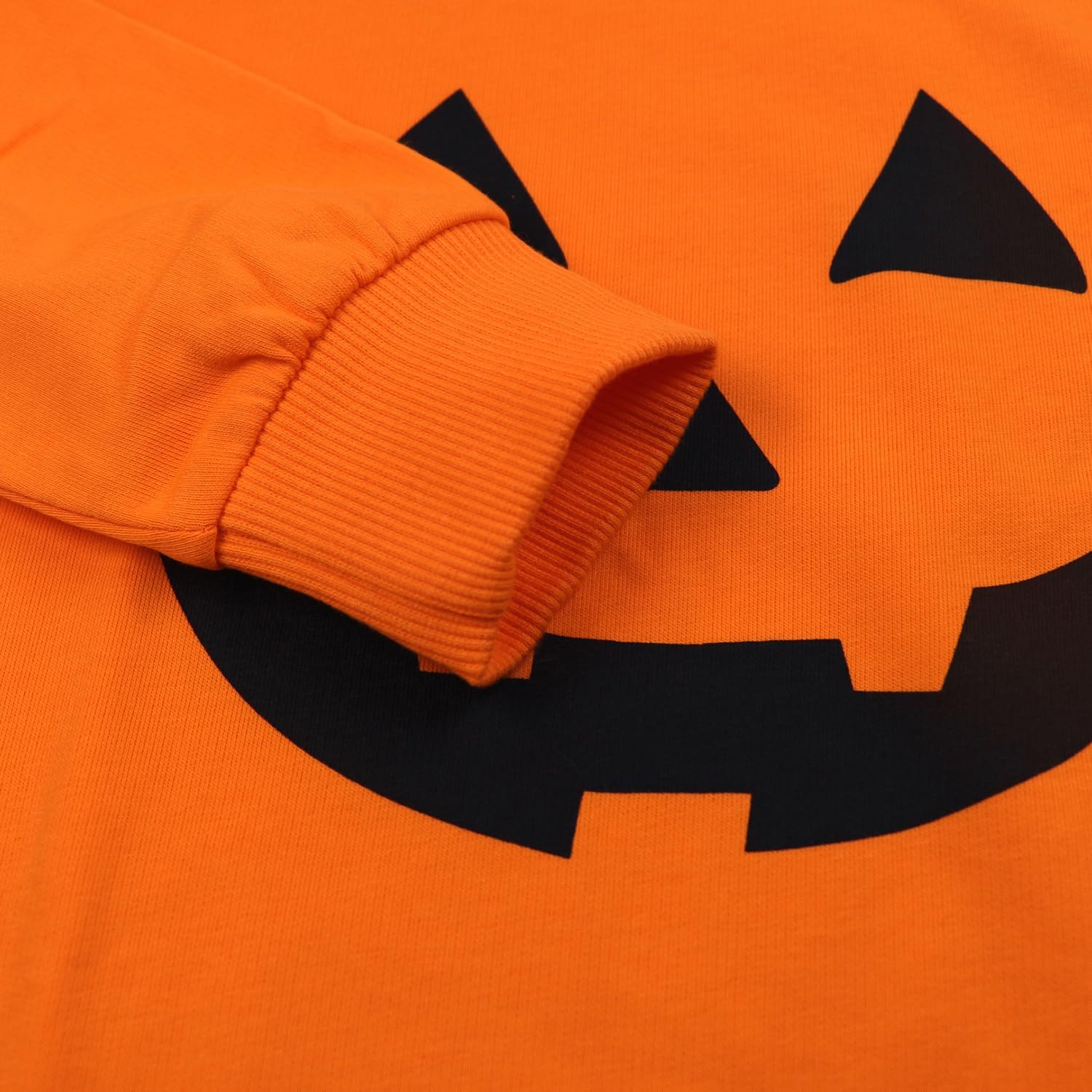 Boys Girls Halloween Sweatshirt Toddler Pumpkin Face Long Sleeve Shirt Kids Skeleton Top Clothes 2-7T - Image 6