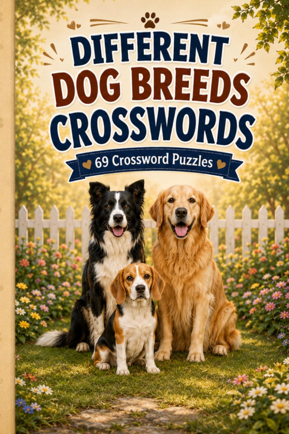 Different Dog Breeds Crosswords: 69 Crossword Puzzles: | 69 Crossword Puzzles: | Solutions Included | 138 pages |