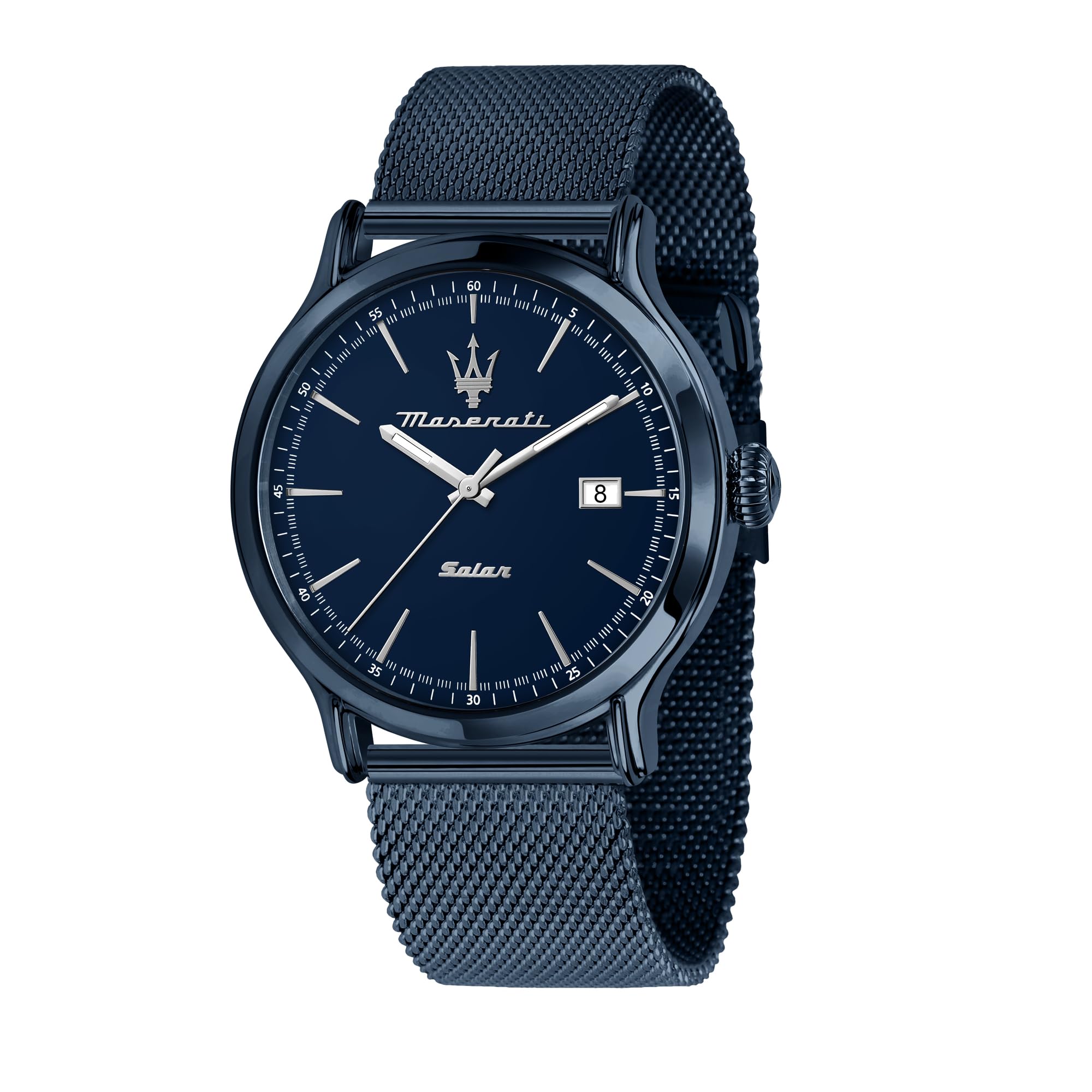 MaseratiSolar Blue Reloj Hombre, Sólo Tiempo Solar, De Cuarzo - R8853149001