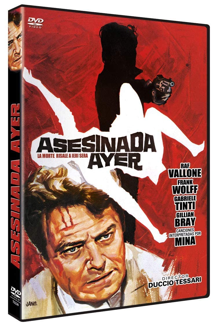 Asesinada Ayer DVD 1970 La morte risale a ieri será