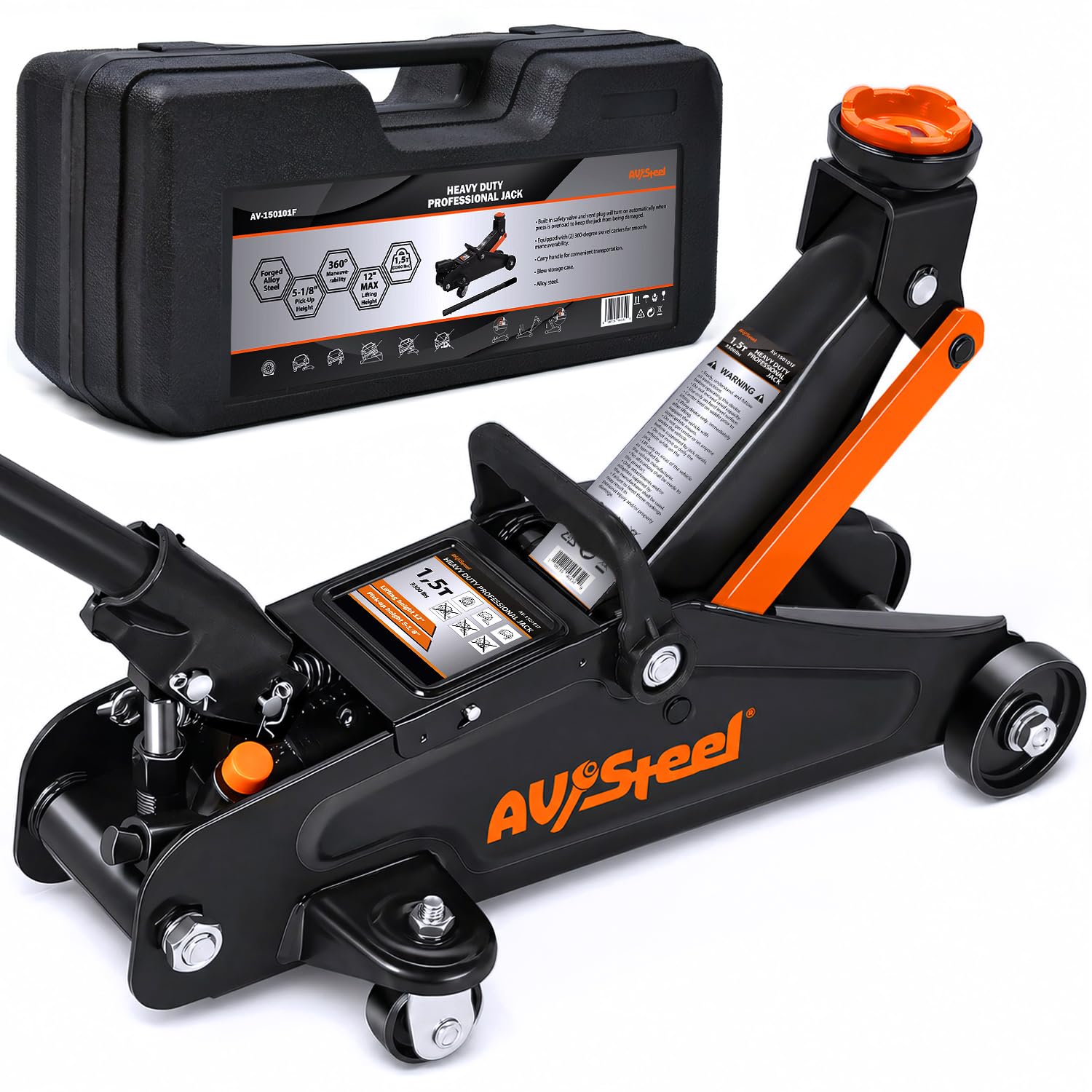 AV Steel Floor Jack