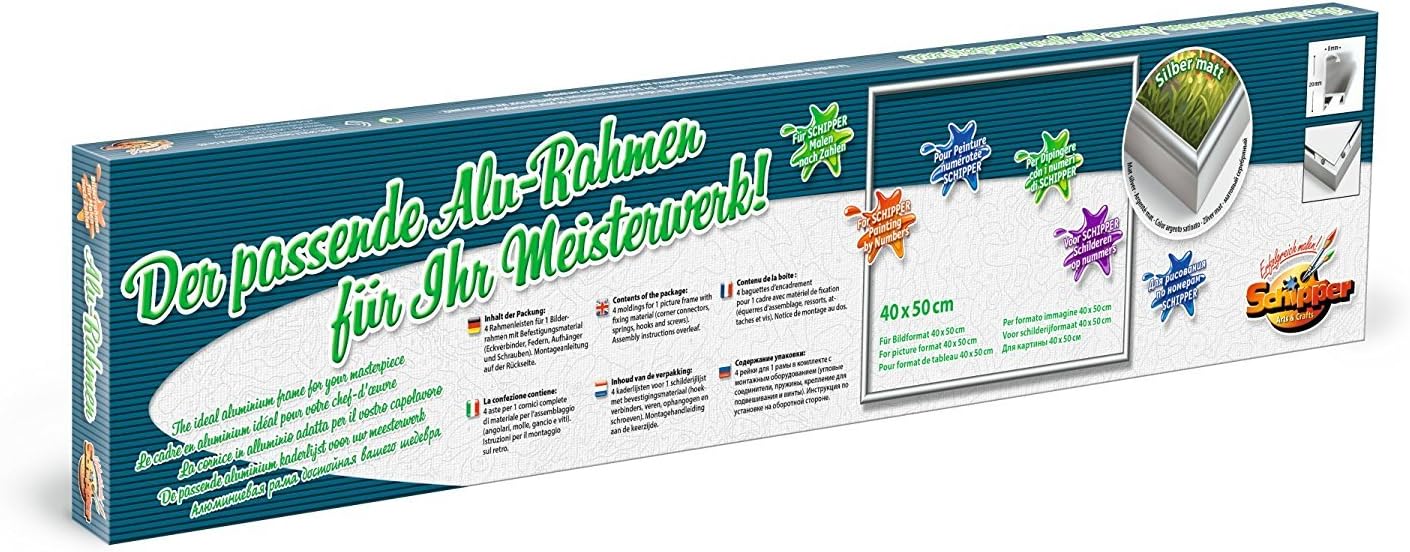 Schipper 605230770 Aluminium Frame Painting by Numbers