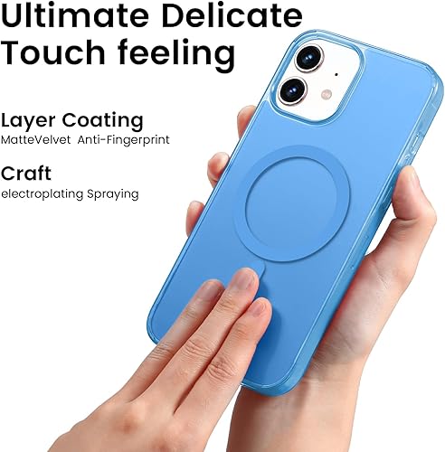 Vista 143 de Funda para iPhone 11, a prueba de golpes, para iPhone 11, protección contra caídas de grado militar, carcasa protectora rígida delgada translúcida