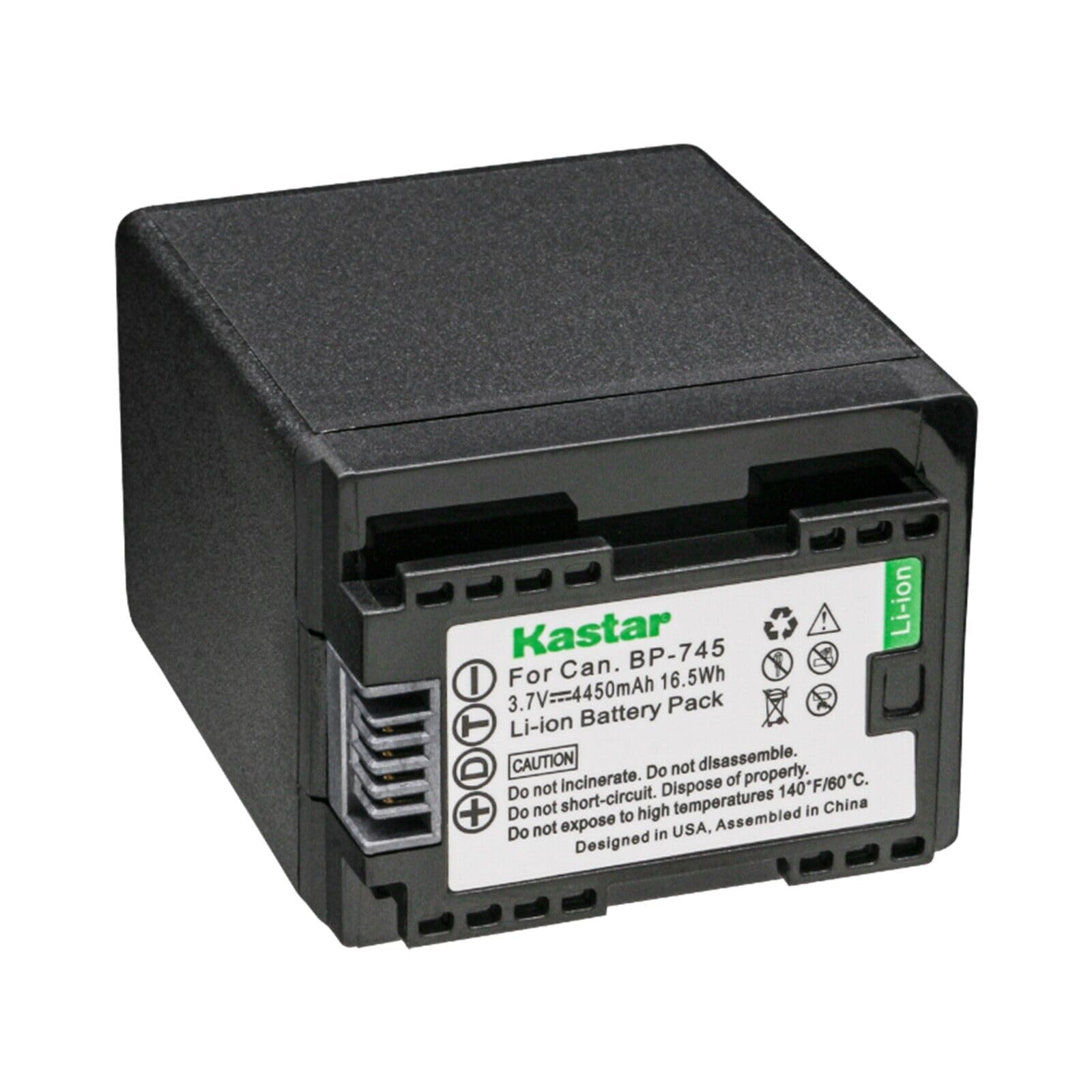 Kastarbp 745 Battery Pack Replacement For Canon Vixia Hf