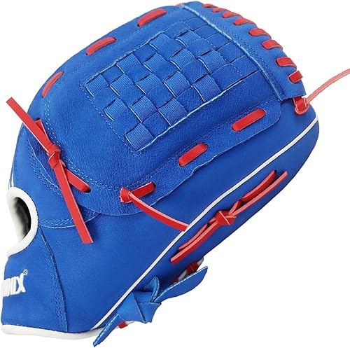 Miniatura 2 de PHINIX Guantes de béisbol juveniles de piel de cerdo múltiples estilos de 11 a 12 pulgadas