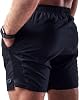 Satire Gym - sports trousers men short with pockets - sports shorts men as running trousers gym shorts (running bodybuilding fitness)