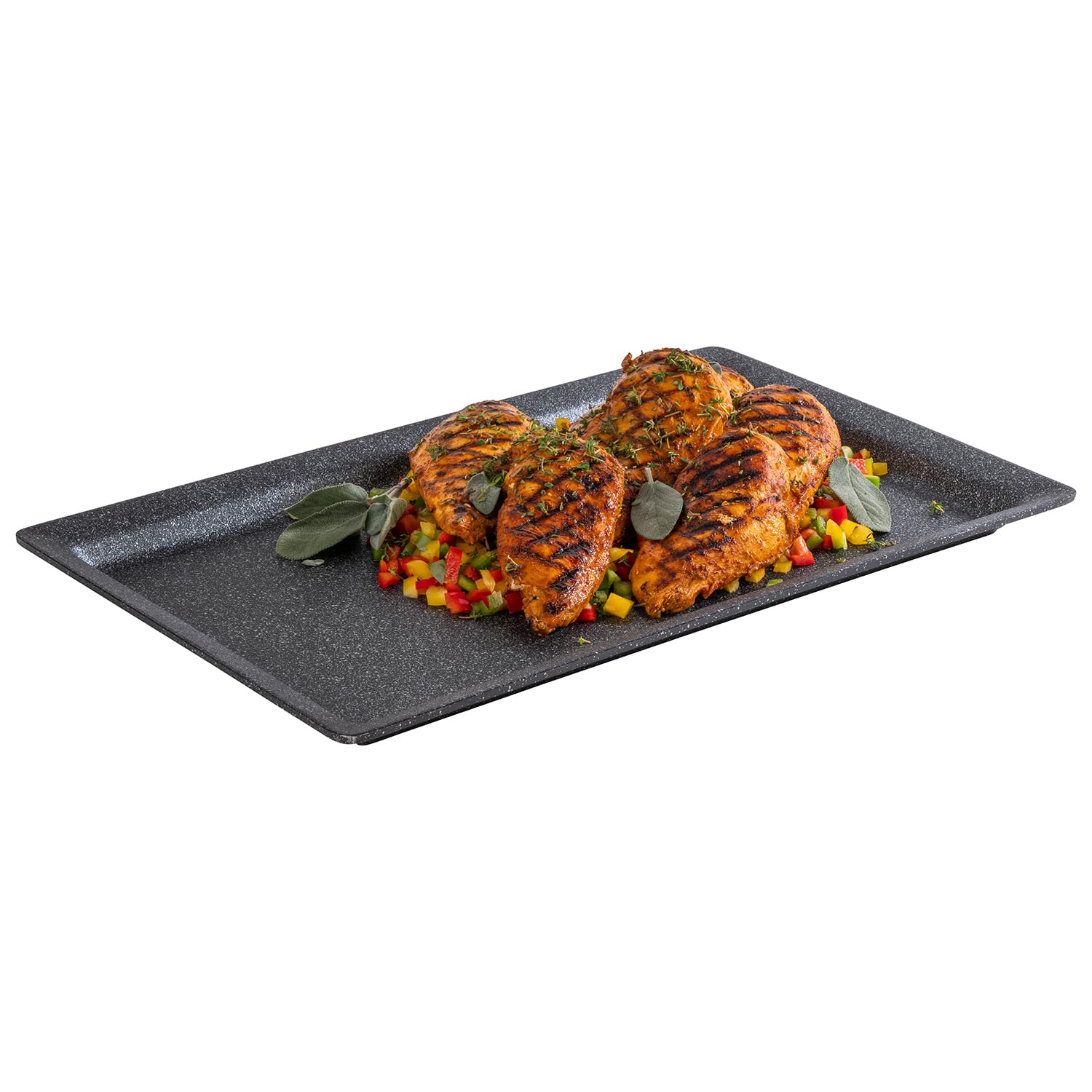 APS 30500 GN taca 53 x 32,5 cm z aluminium do serwowania gorących i zimnych potraw