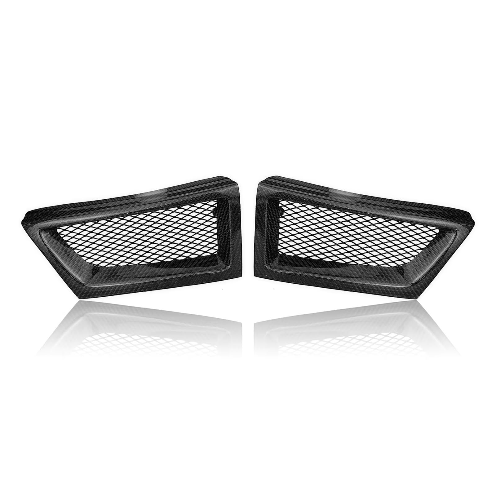 Pour Impreza 9e Génération Pour WRX Pour STI 2006-2007 Calandre Avant Grilles Pare-chocs Supérieur Prise D'air Capot Grilles Calandre Avant