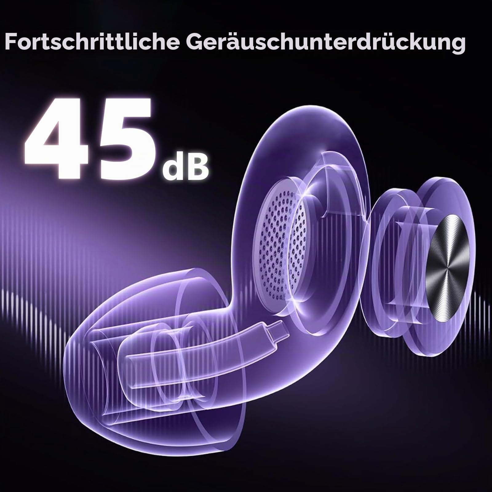 Ohrstöpsel zum Schlafen 45dB Lärmschutz