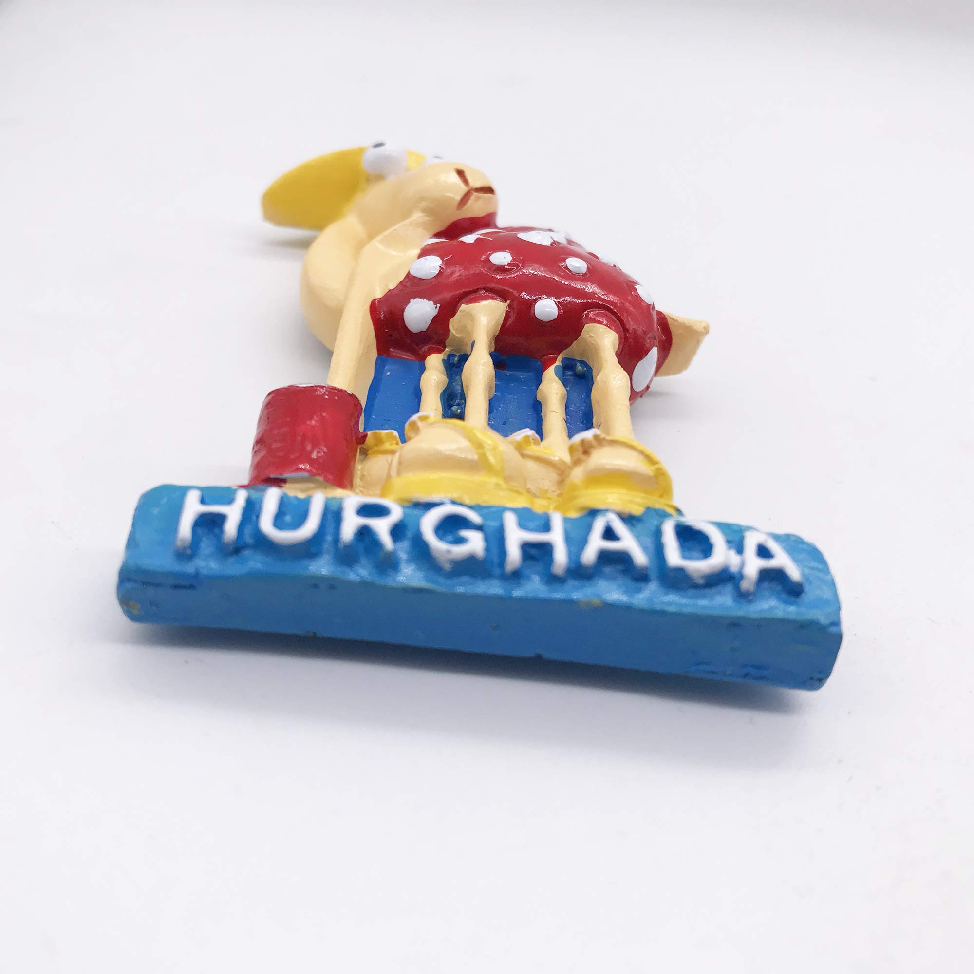 Magnete Da Frigorifero 3D Marsa Alam Egitto Con Cammello, Souvenir Turistico Fatto A Mano In Resina, Regalo Originale Per Viaggiatori, Dimensioni 5,5 X 5 Cm