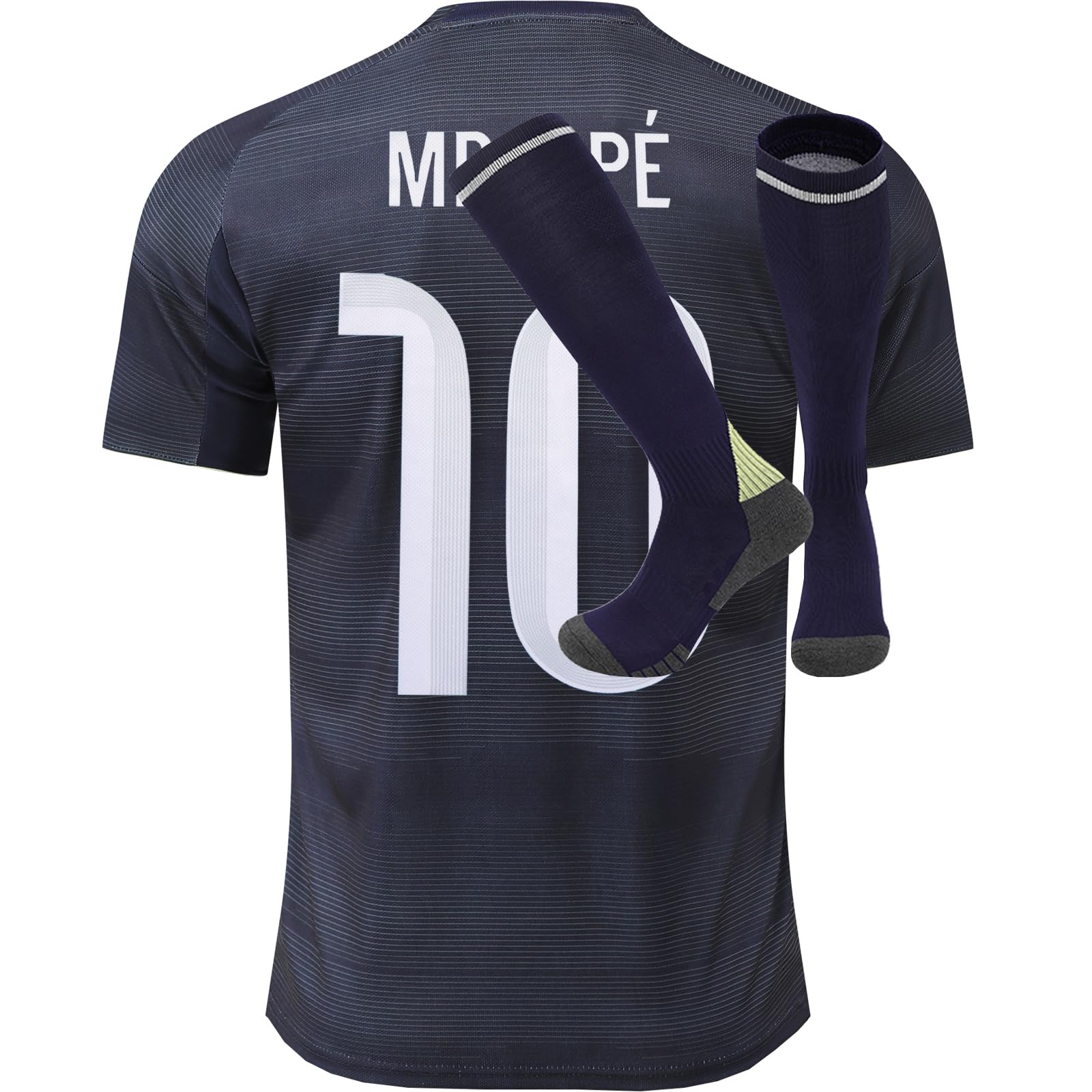 25/26 No #10 Heim/Auswarts/Dritte Trikot Shorts und Socken Kinder und Jugend Größe