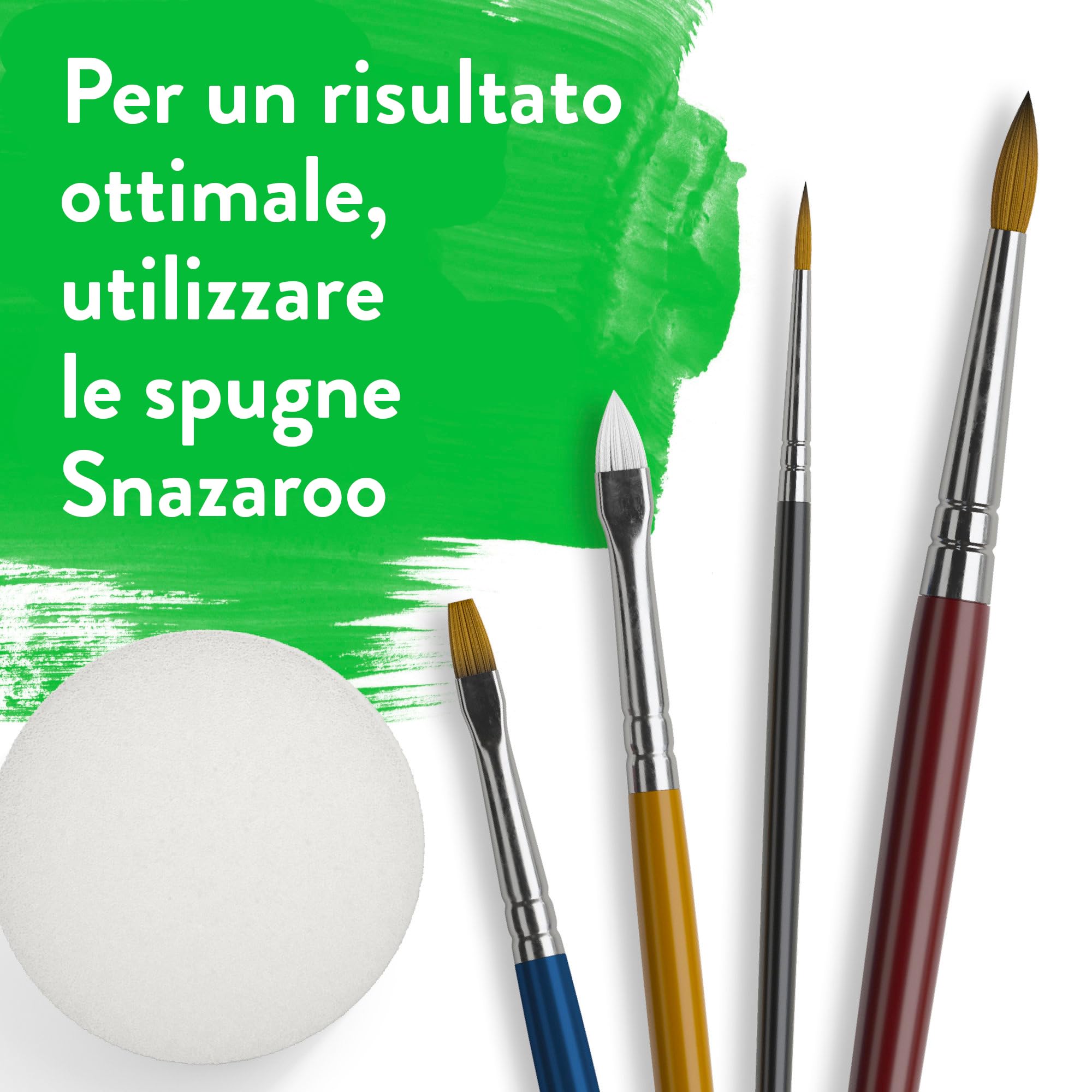 Snazaroo - Cerone Bianco Per Clown 250ml