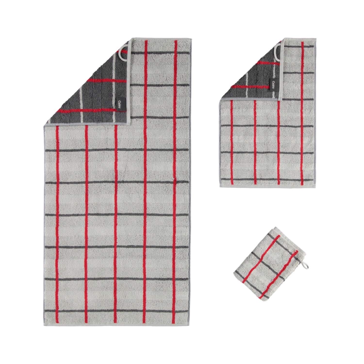 Cawö Handtücher Noblesse Square 1079 Platin - 72