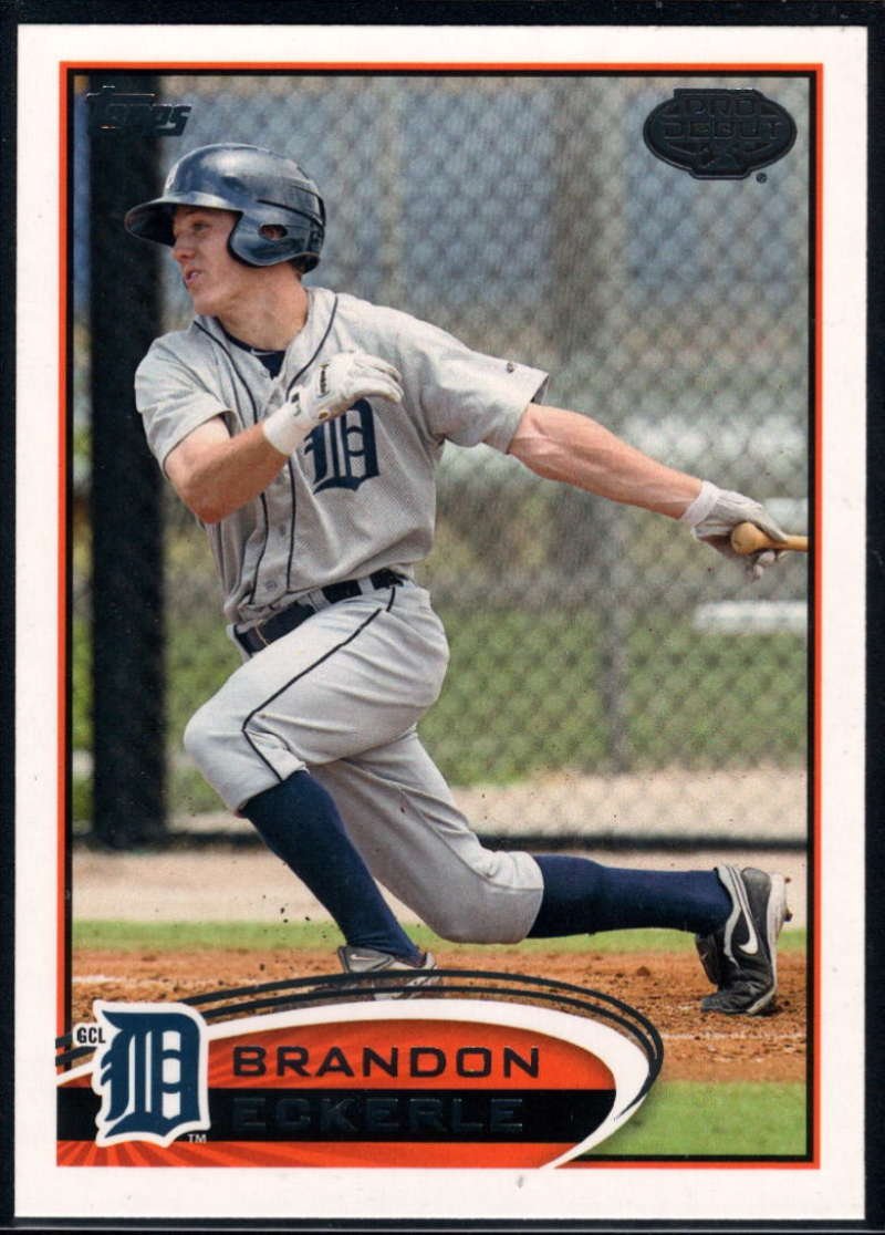 2012 Topps Pro Debut #66 Brandon Eckerle MLB Baseball Card NM-MT