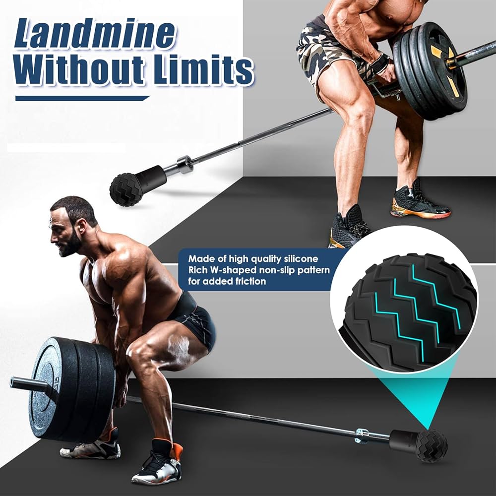 Landmine Attachment For Barbell Silicone Portable Barbell Landmine Exercise Base For Press Row Rotation Split Squats Eaec1a7b Dcaf 469a 981b C1ff449938c9.25d4a86b362c6a73b7370b7779e733b5