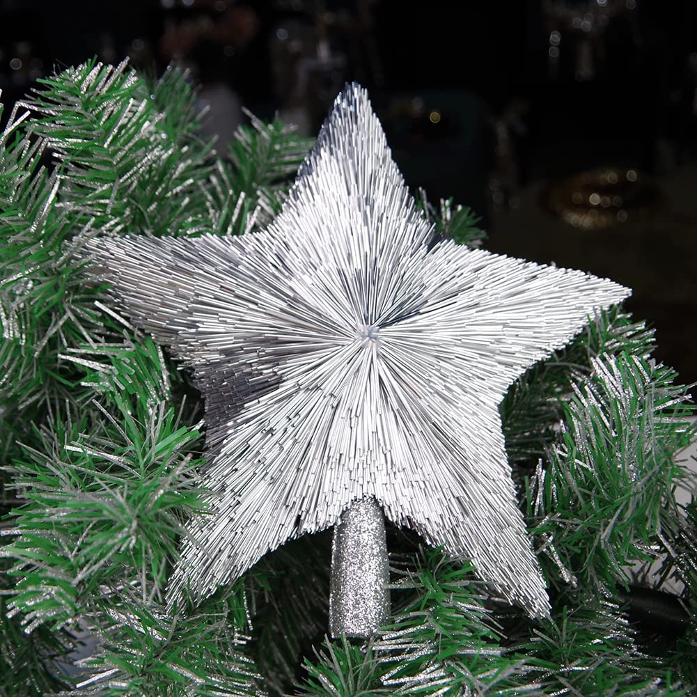Amazon.com: Luxury Christmas Tree Star Topper Handmade Xmas Tree