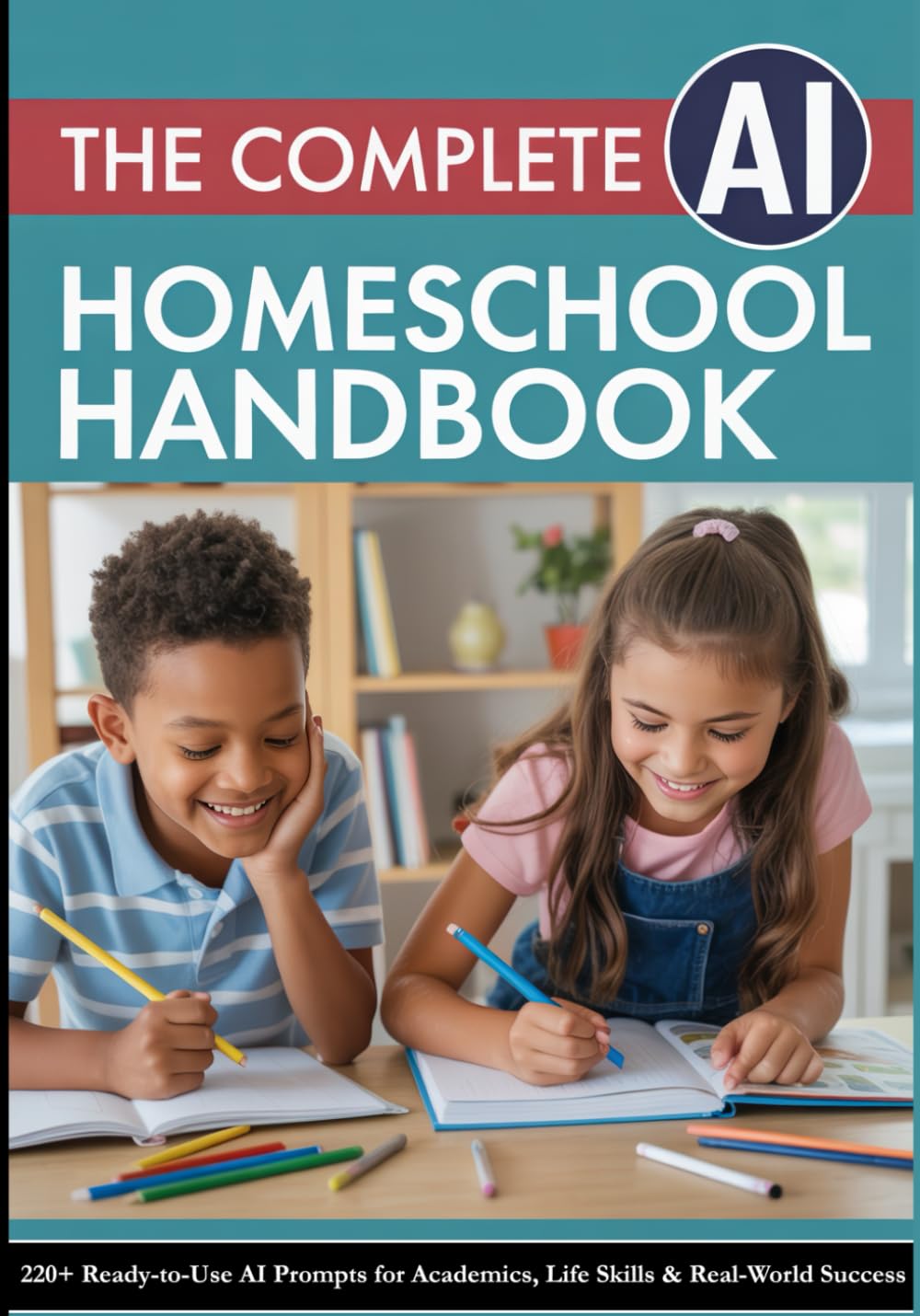 THE COMPLETE AI HOMESCHOOL HANDBOOK: 220+ Ready-to-Use AI Prompts for Academics, Life Skills & Real-World Success
