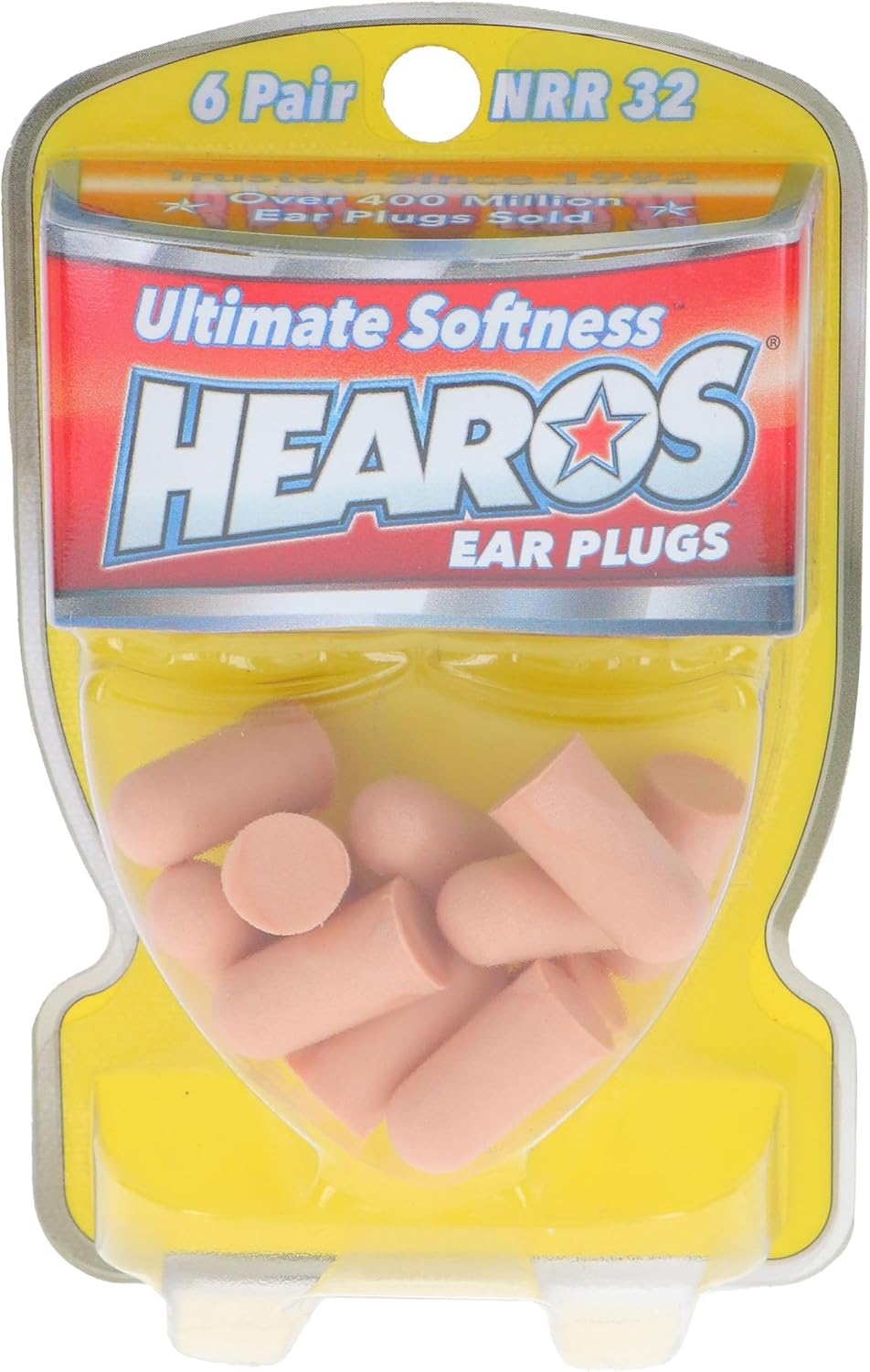 Hearos, Ear Plugs Ultimate Softness, 12 Count