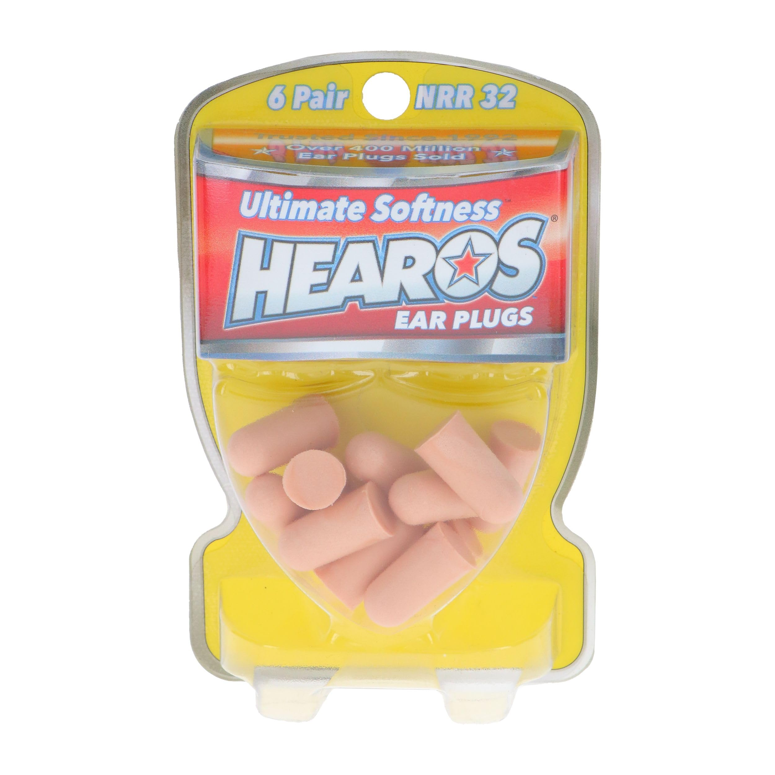 Ear Plugs Ultimate Softness, 12 Count
