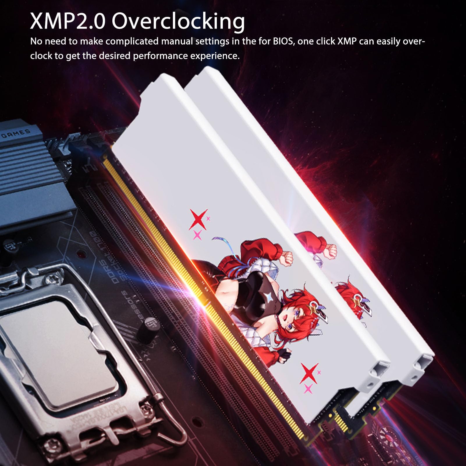 Amazon.co.jp: DDR4 RAM XMP2.0 3600MHz PC4 28800U CL16 20 20 38