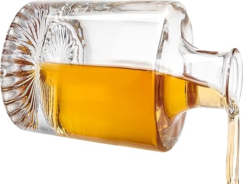 Miniatura 7 de Vasos de whisky de 10 onzas para hombre  Juego de regalo de 4 vasos de cristal de moda antigua, vasos de rocas, tamaño perfecto para cubitos de
