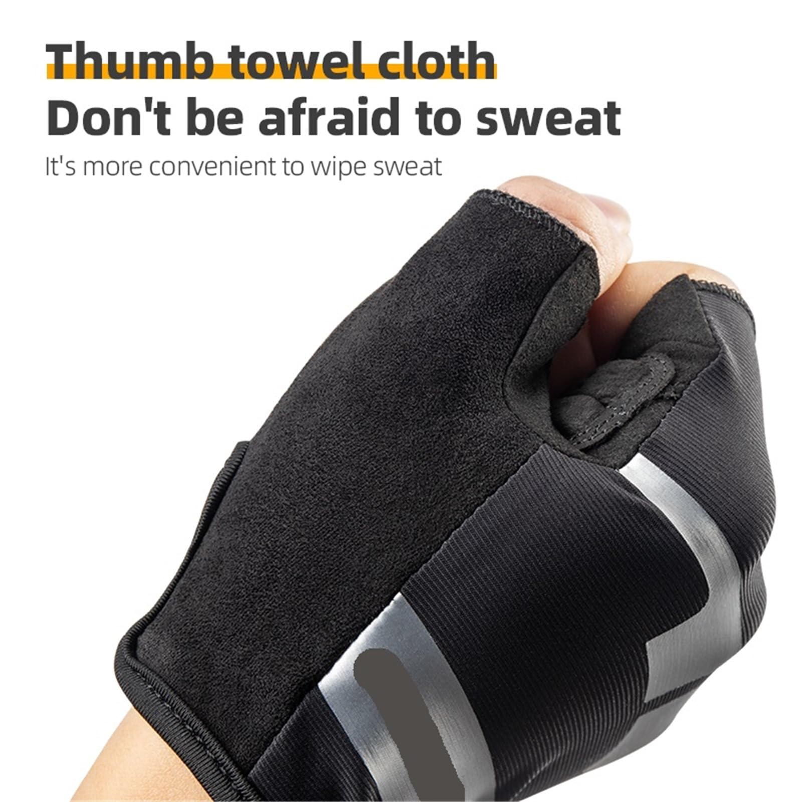 Fitnesshandschuhe Fitnesshandschuhe Fahrradhandschuhe Herren Damen Atmungsaktiv Stoßfest Radlerhosen Handschuhe Rennradsport Halbfinger Fahrradhandschuhe FüR Fitness