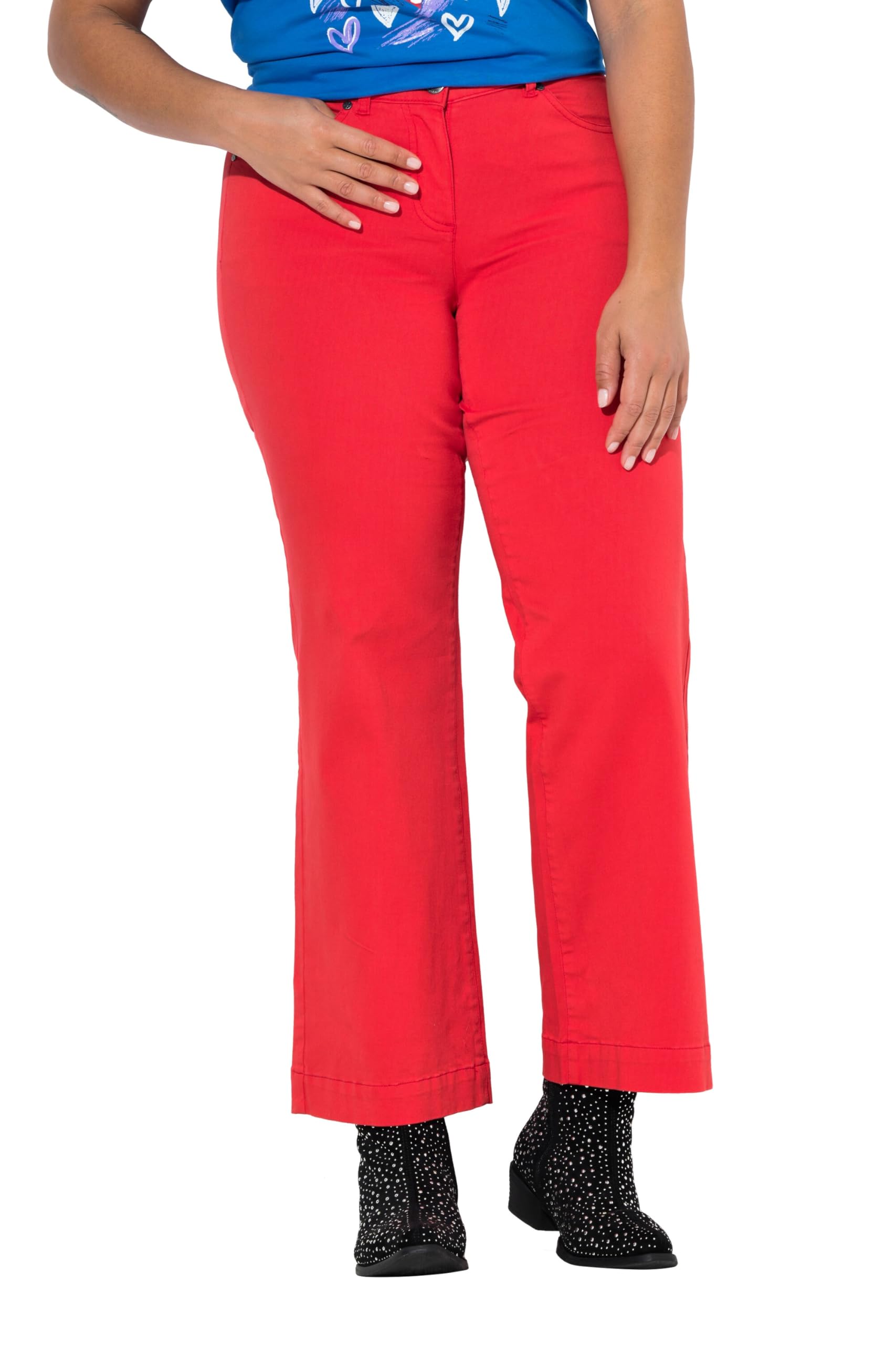 Angel of Style Damen große Größen Übergrößen Plus Size Jeans Nora, weit und gerade, Stretchkomfort, 4-Pocket 831926