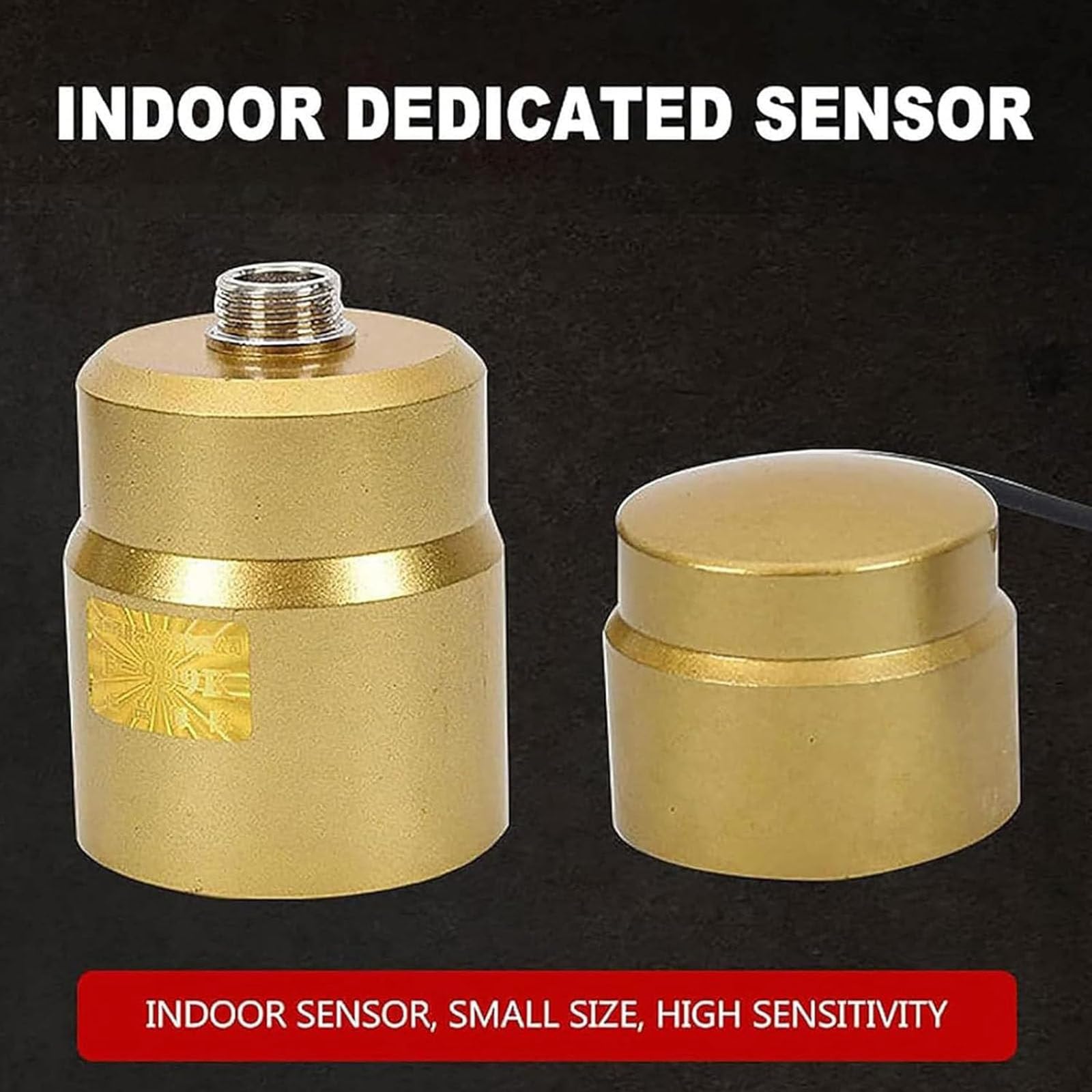 Detector de Fugas de Agua subterránea,Sensor de geófono de Fugas de Agua,con frecuencia Ajustable de 4 Niveles,Sensor de Fugas de Agua preciso y confiable para tuberías