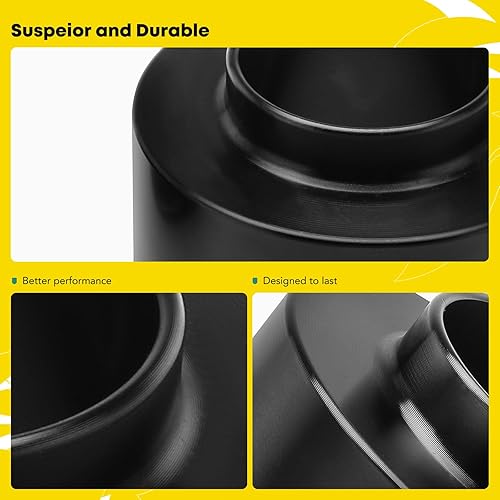 Miniatura 5 de YHTAUTO Kit de nivelación delantera o trasera de 2 pulgadas compatible con Jeep Cherokee 1984-2001, Grand Cherokee 1993-1998, Wrangler 1997-2006,