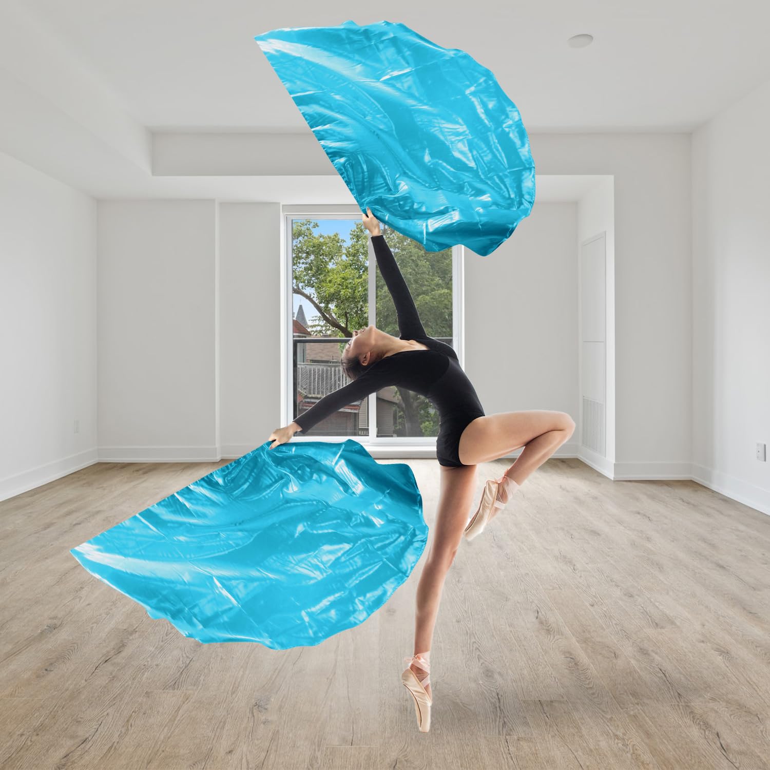 Drapeau Culte Demi-cercle Drapeaux De Culte Demi-cercle 140x92cm - 2 Drapeaux Métalliques Avec Tiges Télescopiques 24-100cm Bannière église Brillante