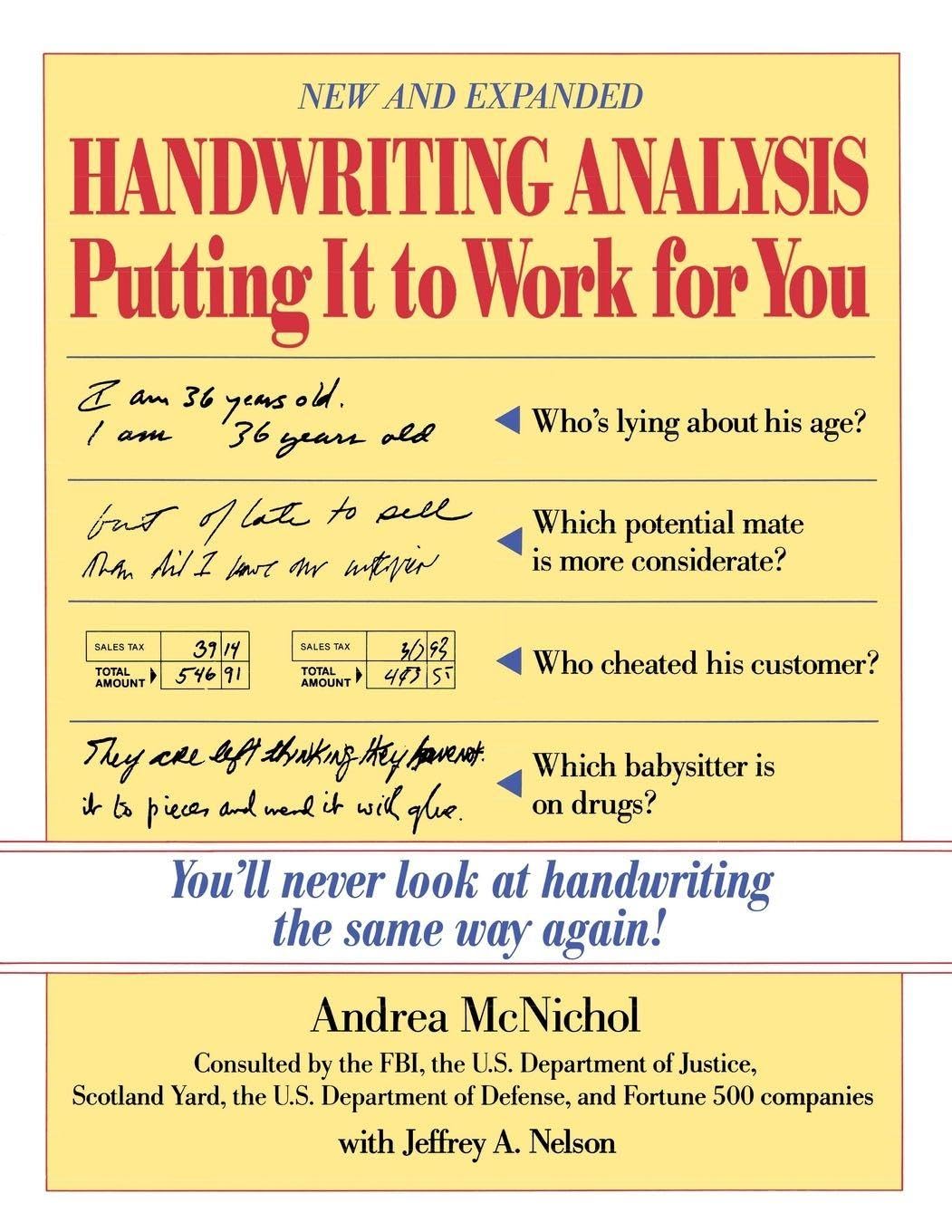 Handwriting Analysis : Putting It to Work for You Paperback – Illustrated, September 1, 1994