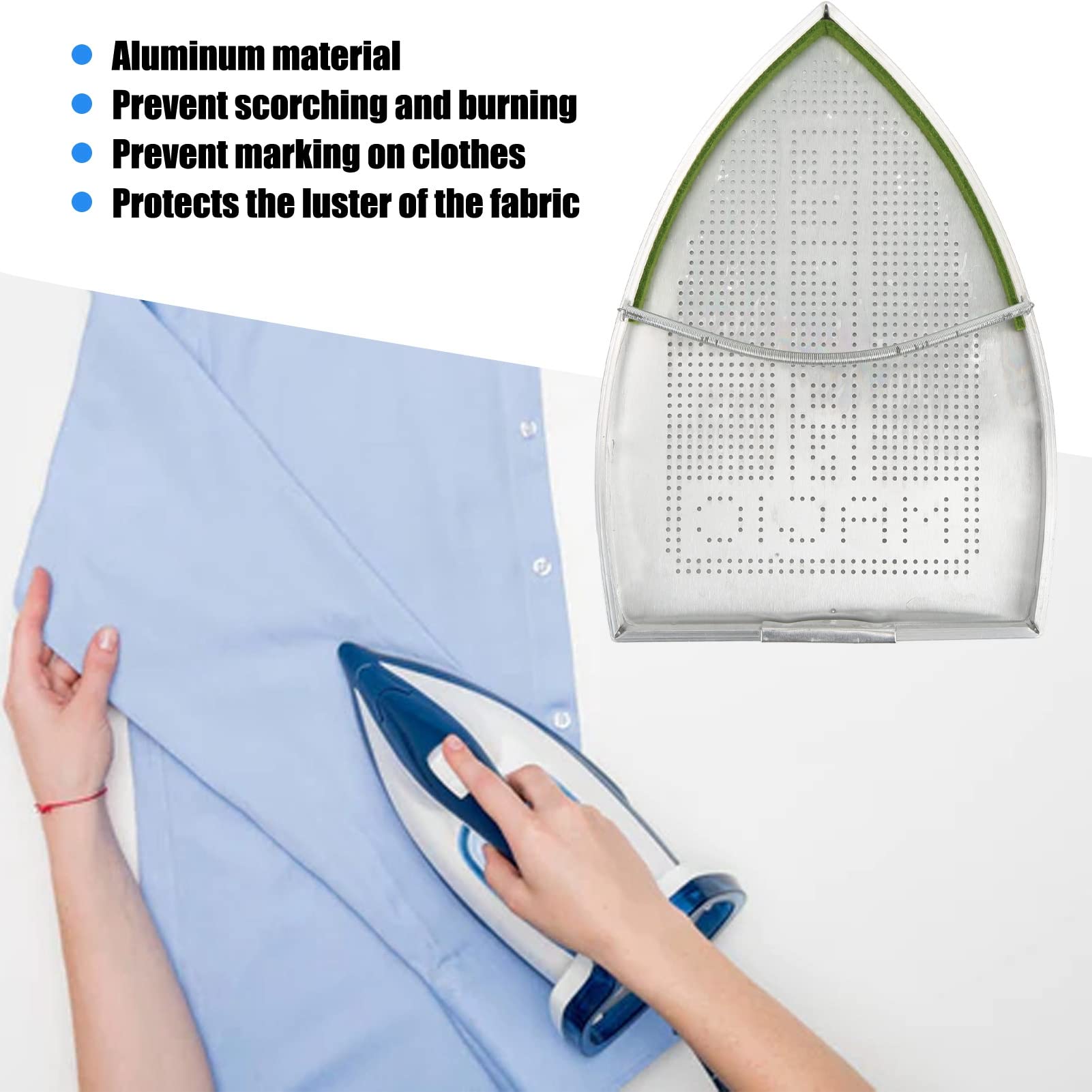 Semelle Fer à Repasser Universelle PTFE - Protection Anti-Adhésive Réutilisable Pour Tous Fers